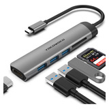 Adaptador Usb C Hub-yocowoco Dongle Usb C Para Macbook Pro,