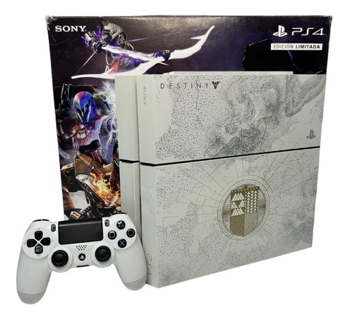 Ps4 Fat Destiny Ed. Limitada 500gb - Impecável - Firmware 9.0 + Goldhen + 10 Jogos