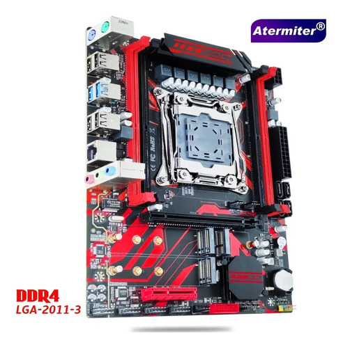 Placa Mãe X99 Atermiter D4 Para Xeon E5 V3 V4 Ddr4 Lga 2011