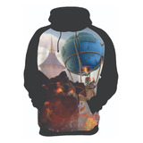 Blusa De Frio Moletom Clash Royale Carta Balão De Bomba 01