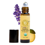 Aceite Esencial De Lavanda Organico Y Aceite De Marula, 100%