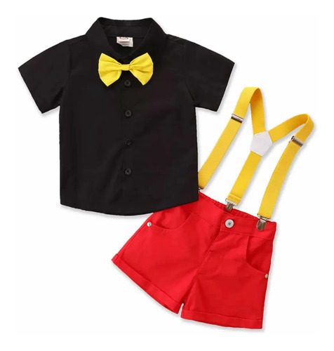 Conjunto Tipo Mickey Mouse 4 Piezas