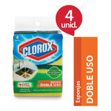 Clorox Esponja Doble Uso 4 Unidades