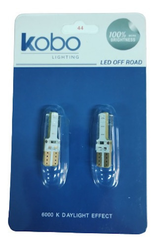 Blister X2 Led Posicion Colores T10 W5w Siliconado 12v