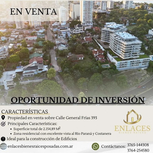 Espectacular Terreno En Venta!! Ideal Para Construccion En Altura