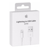 Cable Original iPhone Apple Lightning iPad iPod 2 Metros