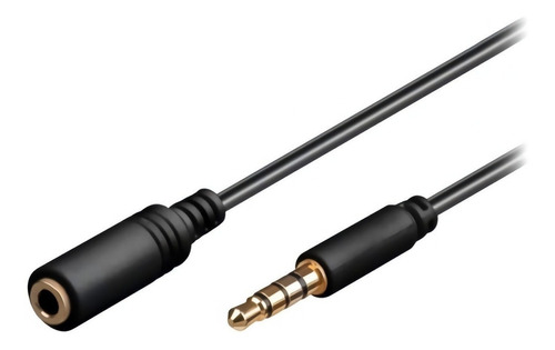 Cable De Audio Alargador Auxiliar Jack 3.5mm 1.5 Metros