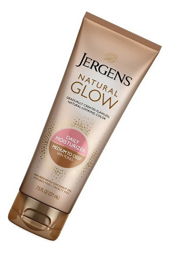 Autobronceante Crema Jergens Natural Glow Brillo En 3 Dias