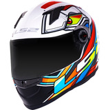 Capacete Ls2 Ff358 Xdron Neon Orange 58/m