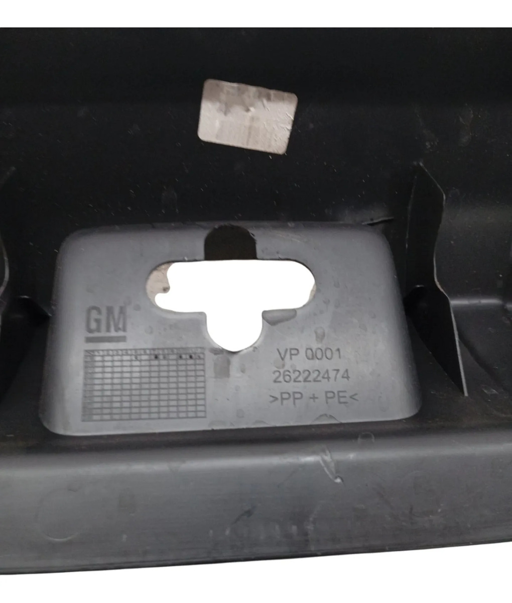 Acabamento Soleira Tampa Traseira Gm Onix 1.0 2020 Detalhe Preto