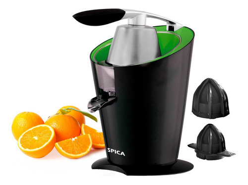 Exprimidor Electrico De Jugo Spica Sp-750 De Palanca 220v Color Negro Frecuencia 50-60hz