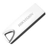 Pen Drive Hikvision Metalizado 64gb Usb 2.0 Hs-usb-m200 Cor Prateado