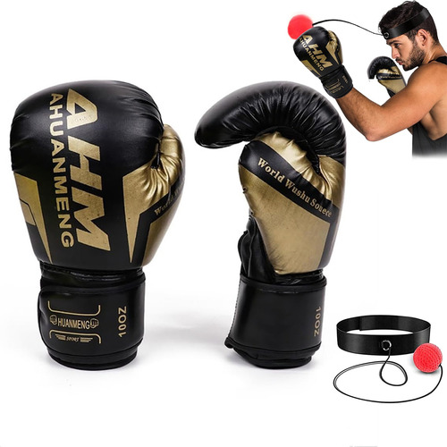 Guantes De Box Para Kickboxing Boxeo Guante Hombre 8 - 16 Oz