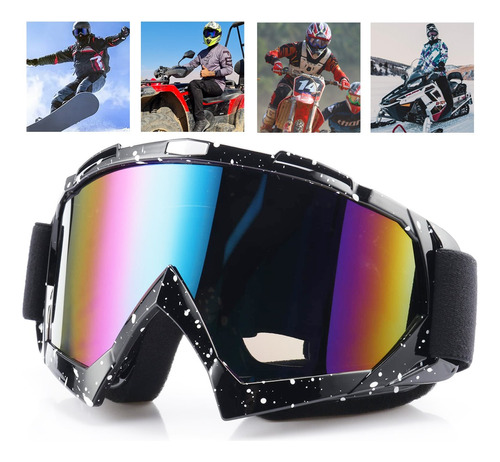 Googles Motocross Táctico Protección Gafas Motocicleta Skate