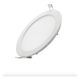 Panel Led 18w Incrustar Luz Blanca 6550k