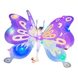 10 Juguetes De Mano Con Luz Led De Mariposa Brillante