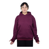 Buzo Canguro Capucha Liso Hoodie Frisa Premium Hombre Mujer