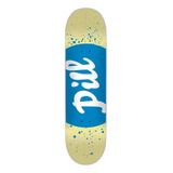 Tabla De Skate Pill Modelo Classic Logo 8.0 + Lija / Renace