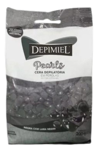 Cera Depilatoria Perolas Depimiel Negra 200g