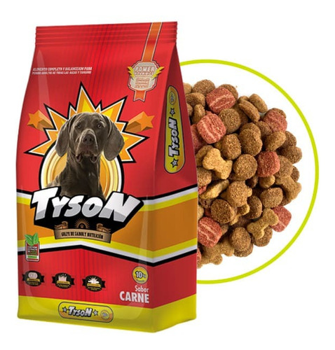 Alimento Para Perro Adulto Tyson 25 Kg