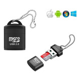 Mini Leitor De Cartão Micro Sd / M2 Adaptador Usb Pendrive