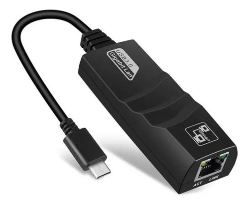Adaptador Usb-c A Rj45 Gigabit Ethernet Tarjeta De Red Cable
