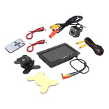 Kit De Monitor De Pantalla Retrovisor De Coche Con Cámara