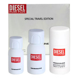 Set Diesel Plus Plus Special Travel Ed Masculine 75ml Edt