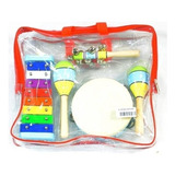 Set De Percusion Infantil Knight Jb565 4 Instrumentos Tm