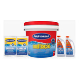 Kit Hidroazul Multiação 10kg Barrilha 4kg Floc Plus 2x1 2l