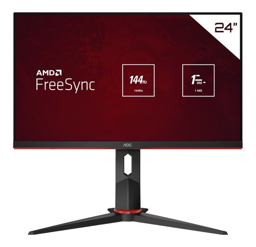 Monitor Gamer Hero 24'' 24g2 Fhd Ips 144hz 1ms Aoc Bivolt