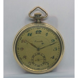 Reloj De Bolsillo Esmeralda By Junghans Usado Cuerda Colecci