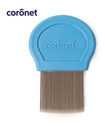 Coronet Peine Metal Con Mango De Plastico Para Pediculosis