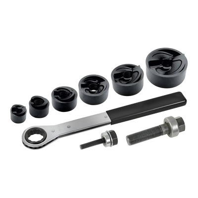 Juego De Sacabocados Con Matraca 53732-sen Klein Tools