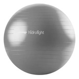 Bola De Exercícios Cinza 75cm Com Bomba Infladora Hidrolight