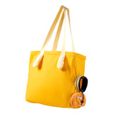 Bolsa Transportadora Para Gatos, Bolso De Hombro L Amarillo