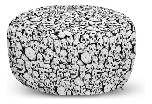 Ambesonne Funda Para Puf De Calavera Con Cremallera, Motivos