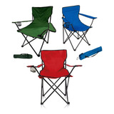 Sillon Silla Camping Plegable Infantil Con Posavaso Y Bolso