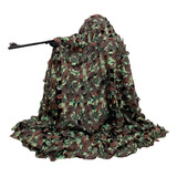 Rede De Camuflagem Exército Militar Grande Em Nylon 3m X 2m