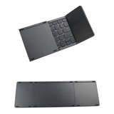 Mini Teclado Bluetooth Plegable Con Touchpad