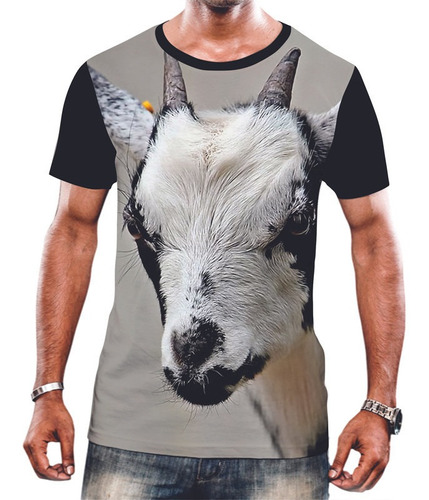 Camiseta Camisa Unissex Animal Cabra Cabrito Bode Fazenda 10