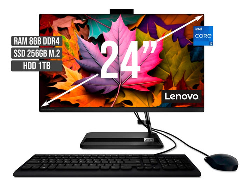 Todo En Uno Lenovo Intel Core I7 Ssd 256gb+ Hdd 1tb Ram 8gb