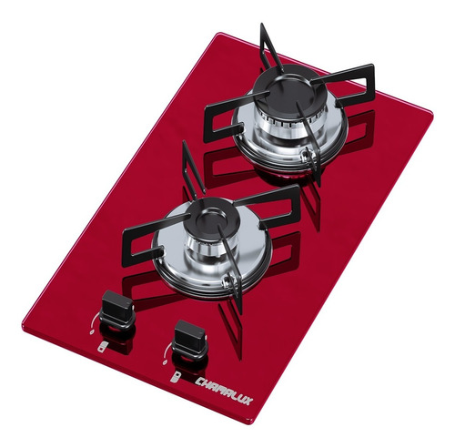 Fogão Cooktop 2 Bocas Ultra Chamalux Glp/gn Escolha Sua Cor 