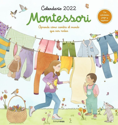 Calendario Montessori 2022, De Florsdefum, Anna. Editorial Timun Mas Infantil, Tapa Blanda En Español