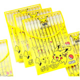 12 Plumas De Gel Borrables Punto Fino De Pokemon  Pikachu