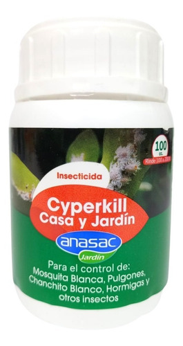 Insecticida Cyperkill Casa Y Jardin 100 Cc