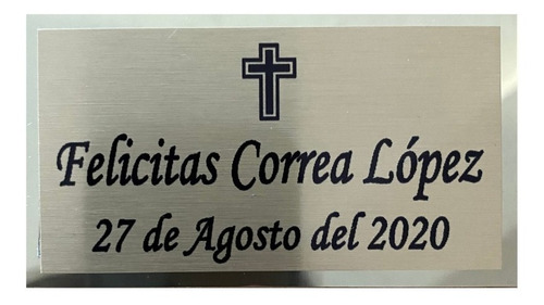 Letrero Placa Aluminio 16.5 X 13.cm Urna Puerta Señaletica