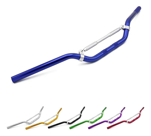 Manubrio Universal Aluminio 22mm Motos Deportivo Colores | MercadoLibre