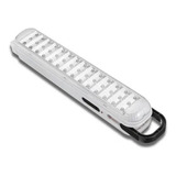 Luminaria De Emergência Recarregável 42 Leds Cor Branco 100v/240v