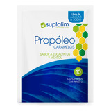 Propoleo Eucalypto 10 Caramelos. Sabor Mentol Y Eucalipto